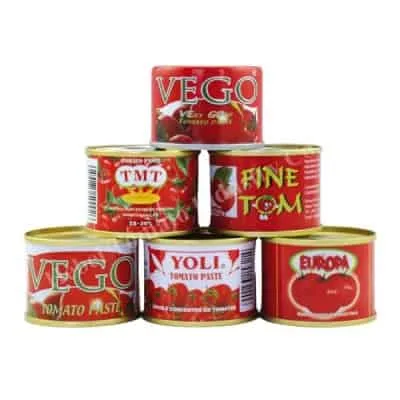 Canned tomato paste 28%-30%