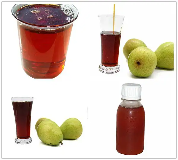 Pear juice concentrate