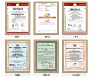 Certification